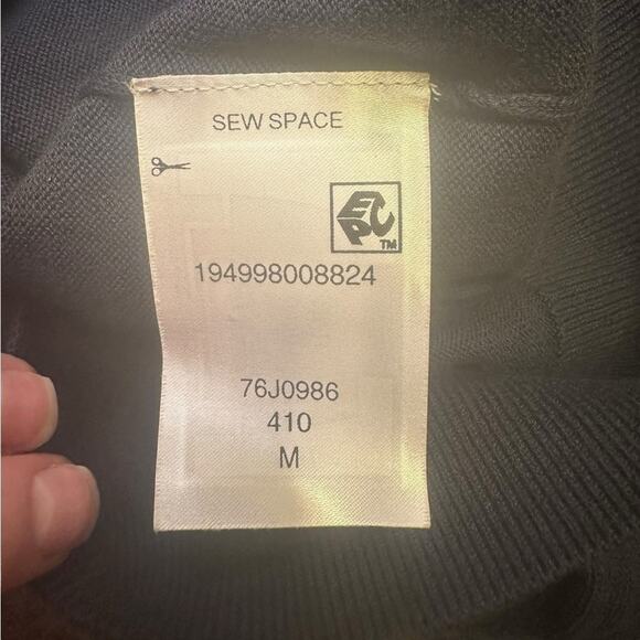 Tommy Hilfiger Logo Navy Blue Sweater 100% Cotton Women’s Medium - Picture 6 of 8